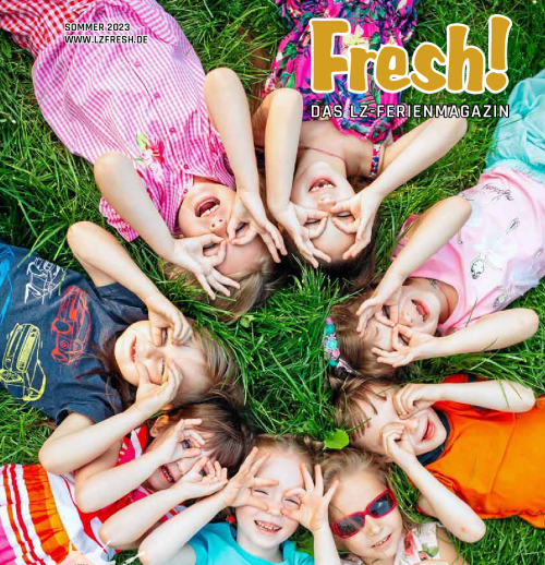 Landeszeitung Lüneburg Kinderferienmagazin Fresh 2023 BILD