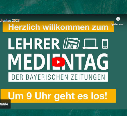 Livestream Lehrermedientag