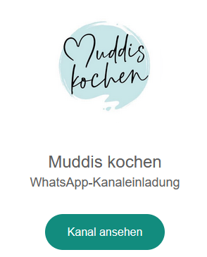 Muddis kochen Whatsapp