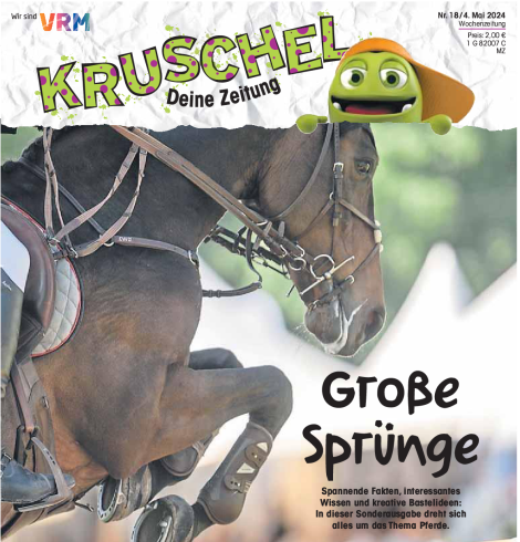 Kruschel Kinderzeitung Pferdeheft BILD