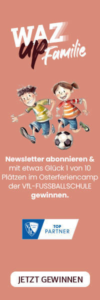 WAZ Werbemittel Gewinnspiel Fußballcamp hoch