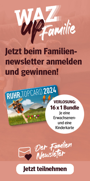 WAZ Werbemittel Gewinnspiel Ruhr Top Card hoch